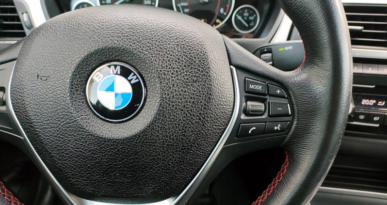 BMW Seria 3 cena 72900 przebieg: 247862, rok produkcji 2018 z Żychlin małe 497